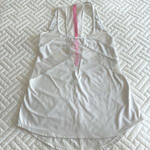 Lululemon if you’re lucky tank white size 2